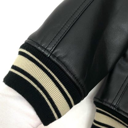 AVIREX | アヴィレックス SIGNATURE VARSITY JACKET レザー 6151076 ブラック サイズ：M【尾張小牧店】