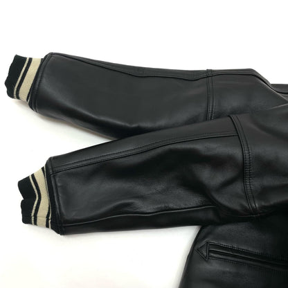 AVIREX | アヴィレックス SIGNATURE VARSITY JACKET レザー 6151076 ブラック サイズ：M【尾張小牧店】