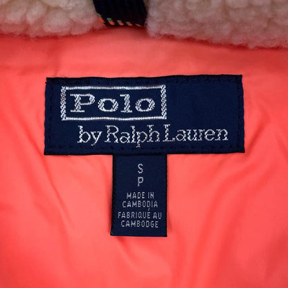 【中古】RALPH LAUREN | ラルフローレン Paneled Down Coat ダウンジャケット ベージュ×カモ柄 サイズ：S【尾張小牧店】