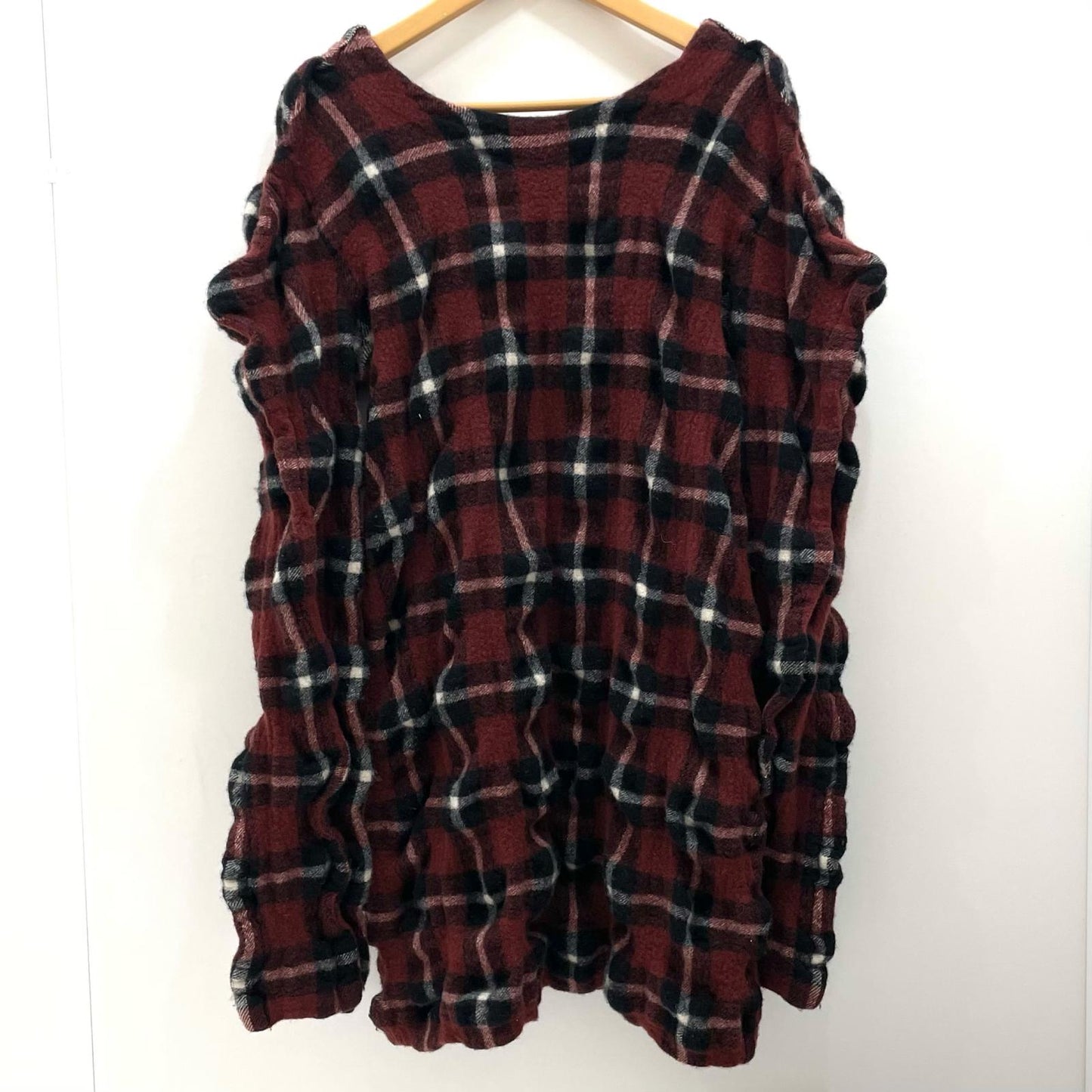ISSEY MIYAKE | イッセイミヤケ ワンピース ブラウン×ブラック×ホワイト サイズ：M【尾張小牧店】