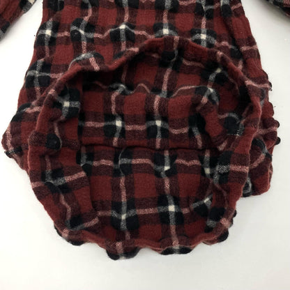 ISSEY MIYAKE | イッセイミヤケ ワンピース ブラウン×ブラック×ホワイト サイズ：M【尾張小牧店】