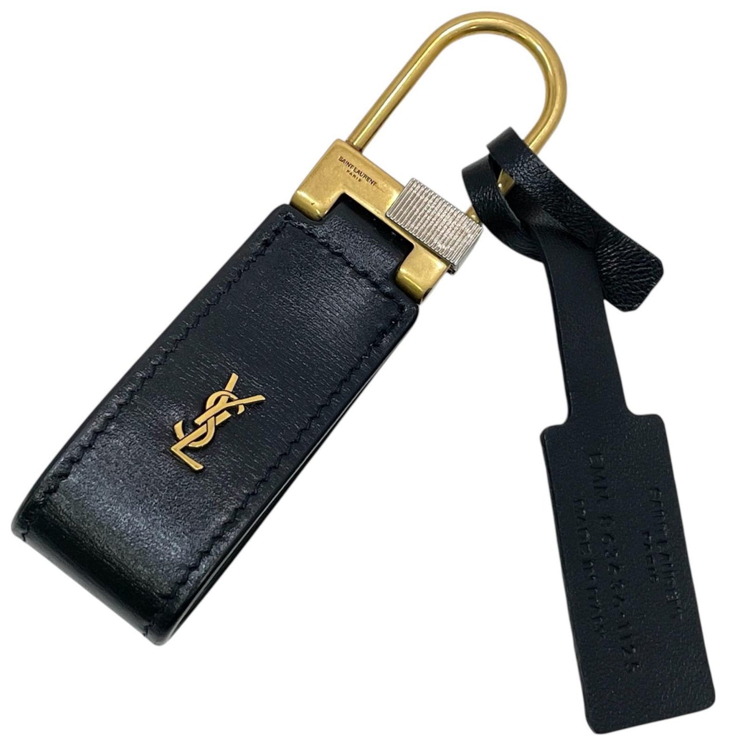 YVES SAINT LAURENT | イヴ・サンローラン キーリング ブラック【尾張小牧店】