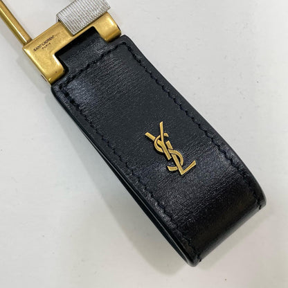 YVES SAINT LAURENT | イヴ・サンローラン キーリング ブラック【尾張小牧店】
