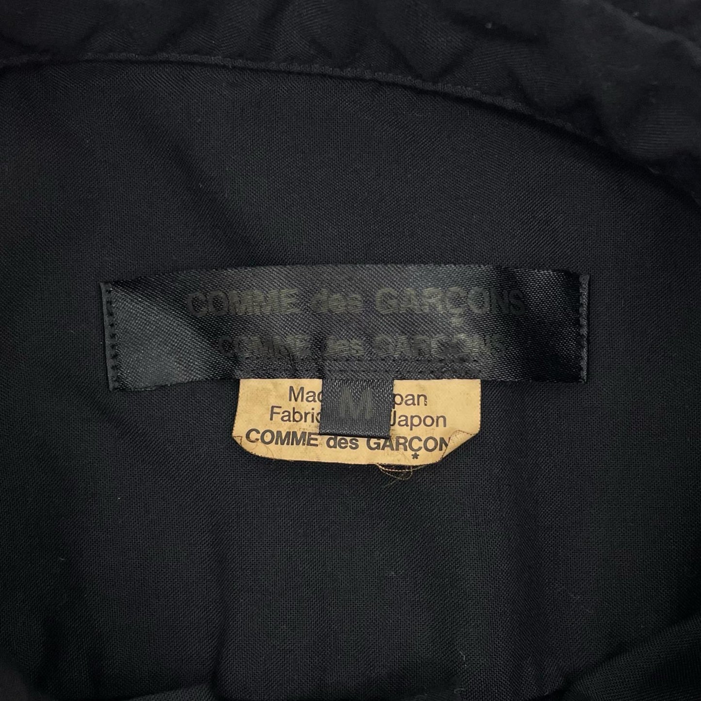 COMME des GARCONS | コムデギャルソン 長袖シャツ RZ-B010 ブラック サイズ：M【尾張小牧店】