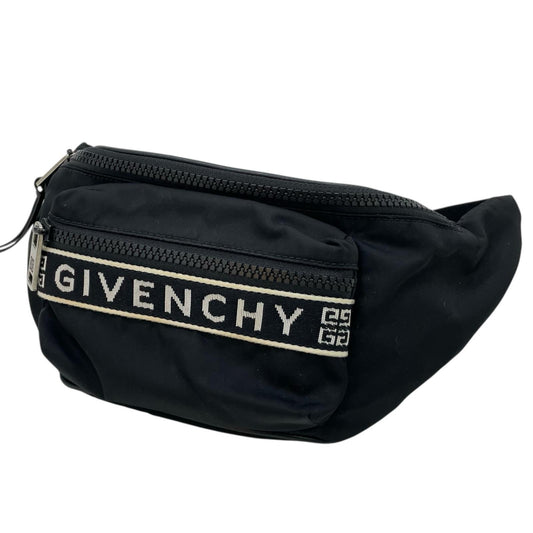 【中古】GIVENCHY | ジバンシィ GIVENCHY LIGHT 3-BUM BAG L ボディバッグ ウエストバッグ ウエストポーチ ブラック【尾張小牧店】