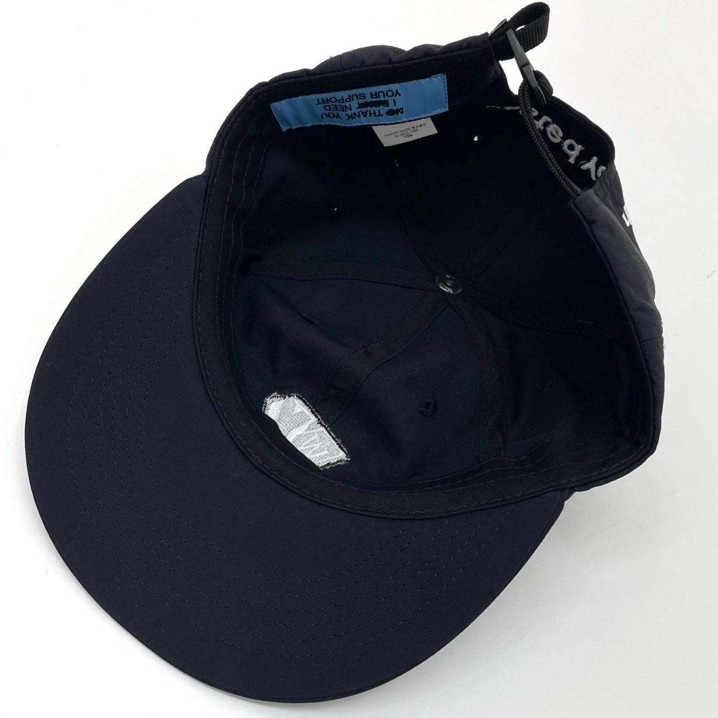 Wasted Youth | ウエステッドユースウェステッドユース NYLON 6 PANEL CAP キャップ WY27GD002 ブラック【尾張小牧店】