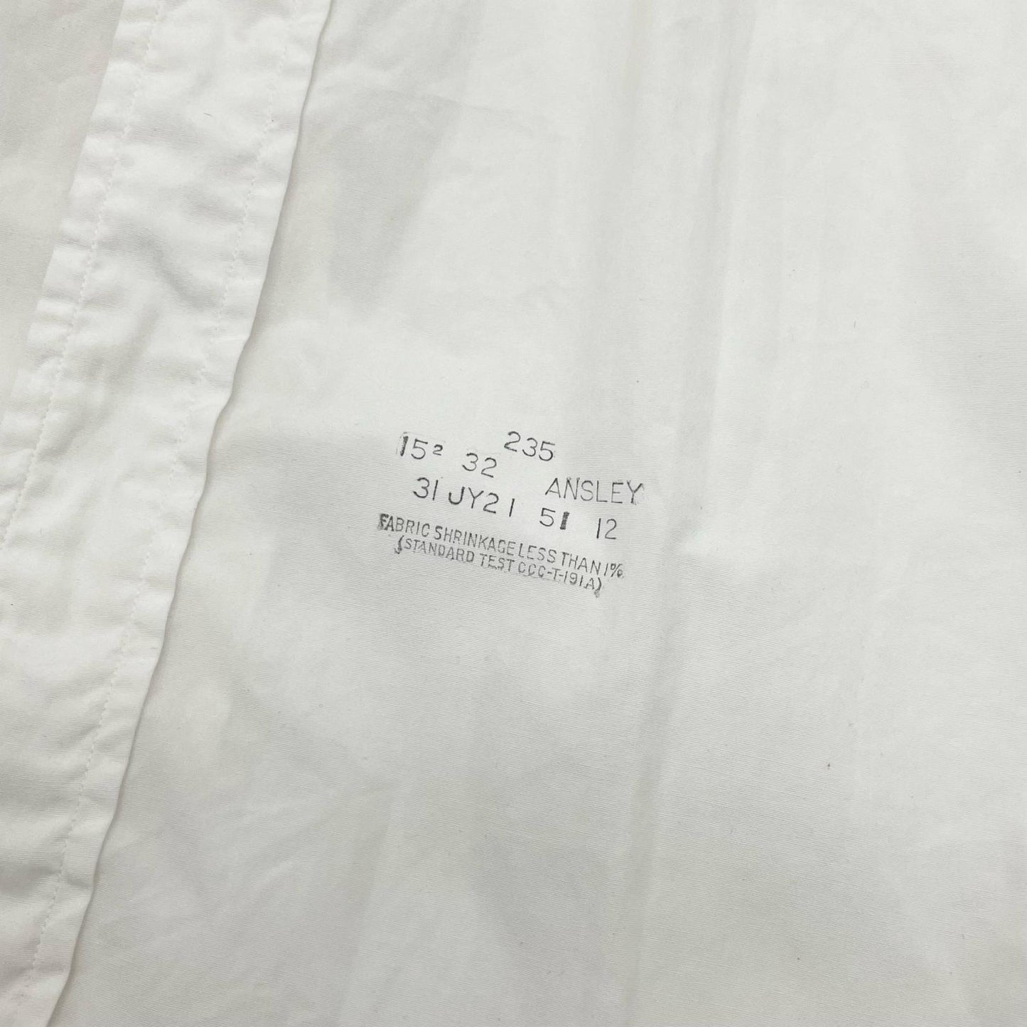 VINTAGE | ビンテージ マチ付きシャツ 長袖シャツ ホワイト【尾張小牧店】
