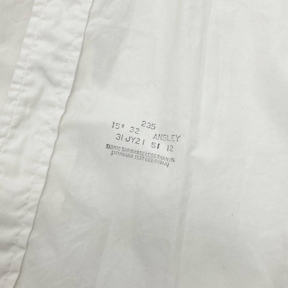 VINTAGE | ビンテージ マチ付きシャツ 長袖シャツ ホワイト【尾張小牧店】