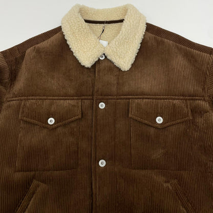 FreshService | フレッシュサービス SHERPA CORDUROY RANCH JACKET その他アウター FSC254-30063 ブラウン サイズ：M【尾張小牧店】