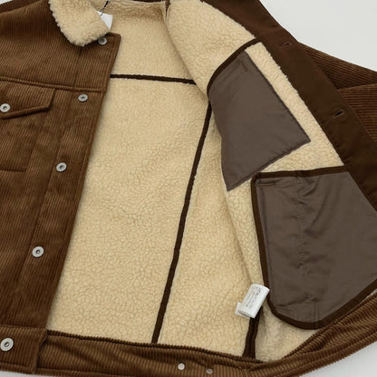 FreshService | フレッシュサービス SHERPA CORDUROY RANCH JACKET その他アウター FSC254-30063 ブラウン サイズ：M【尾張小牧店】