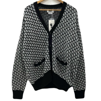 KPATTERN CARDIGAN カーディガン ACY-25AW-003 ブラック×ホワイト サイズ：2【尾張小牧店】