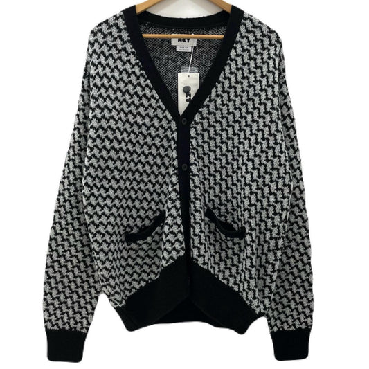 KPATTERN CARDIGAN カーディガン ACY-25AW-003 ブラック×ホワイト サイズ：2【尾張小牧店】