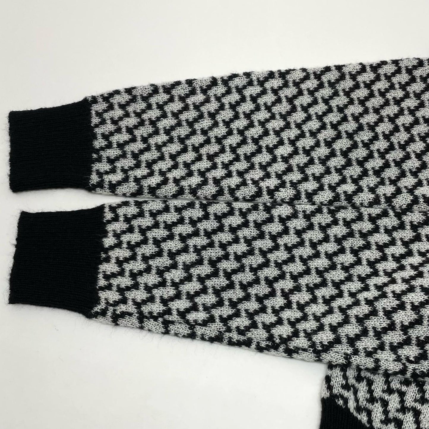 KPATTERN CARDIGAN カーディガン ACY-25AW-003 ブラック×ホワイト サイズ：2【尾張小牧店】