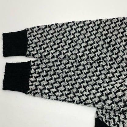 KPATTERN CARDIGAN カーディガン ACY-25AW-003 ブラック×ホワイト サイズ：2【尾張小牧店】