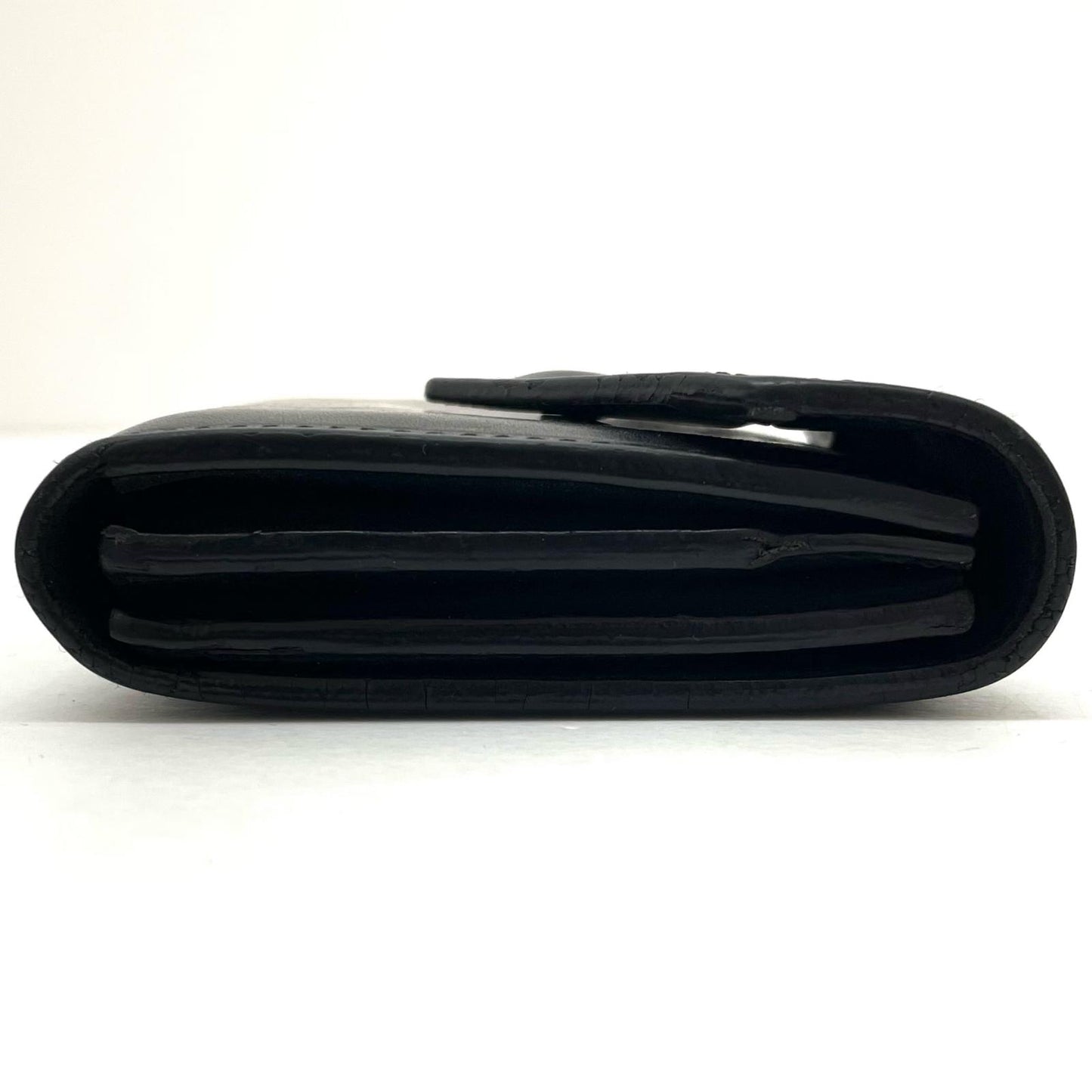 REGULAR WALLET 二つ折り財布 ブラック【尾張小牧店】