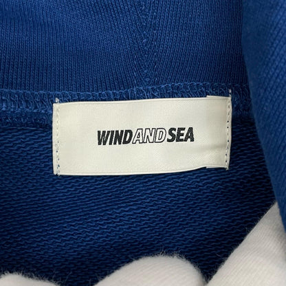 WIND AND SEA | ウィンダンシーウインダンシー OG SEA LOGO HOODIE SWEATSHIRT パーカー WDS-O-OHP-26-Q2-CS-01 ブルー サイズ：XL【尾張小牧店】
