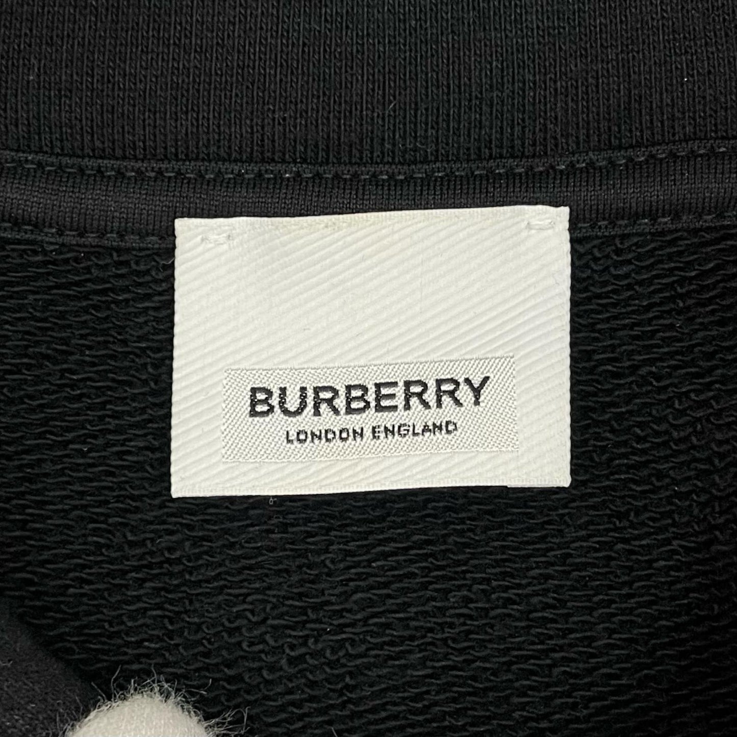 BURBERRY London England | バーバリーロンドンイングランド パーカー 8055318 ブラック サイズ：XL【尾張小牧店】