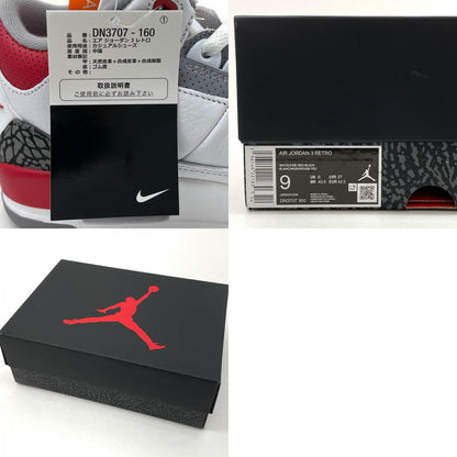 NIKE | ナイキ Air Jordan 3 Retro OG スニーカー DN3707-160 レッド×ホワイト 27cm【尾張小牧店】