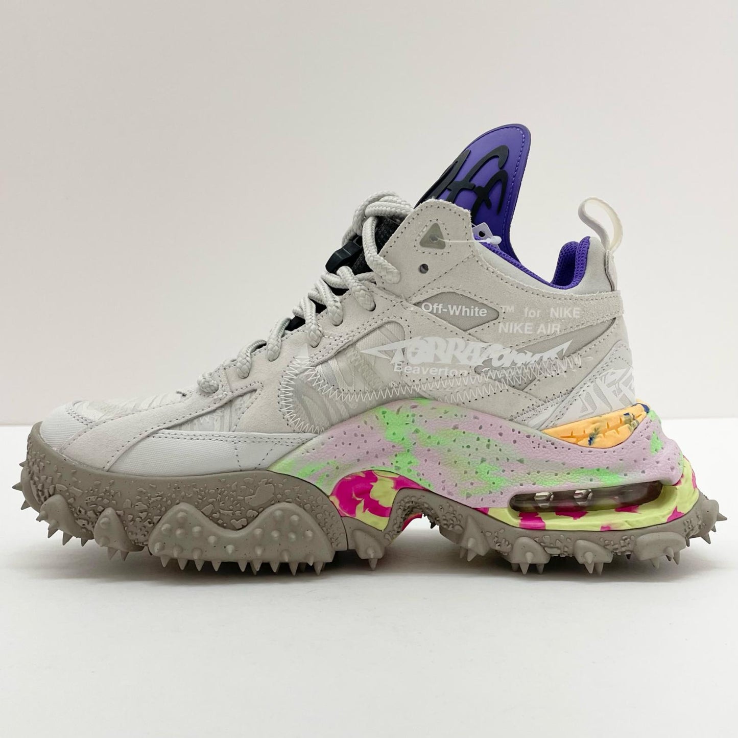 NIKE | ナイキ Air Terra Forma Summit White and PSYCHIC PURPLE スニーカー DQ1615-100 アイボリー×マルチカラー 27cm【尾張小牧店】