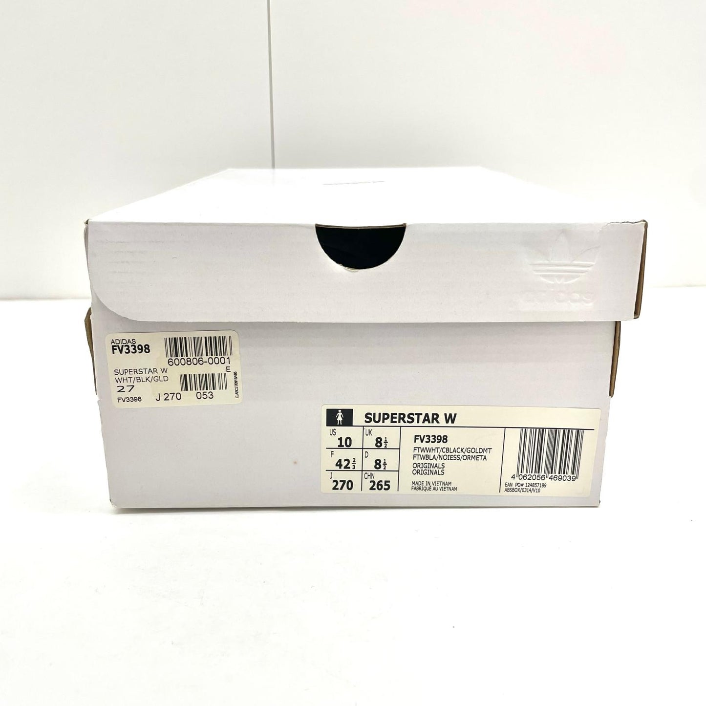 adidas | アディダス Women's Superstar スニーカー 27.0cm FV3398 ブラック【尾張小牧店】