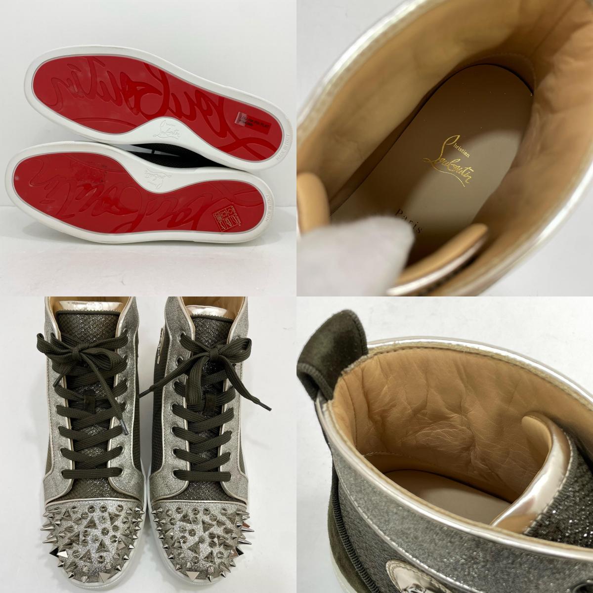 Christian Louboutin | クリスチャンルブタン スニーカー カーキ サイズ：42【尾張小牧店】