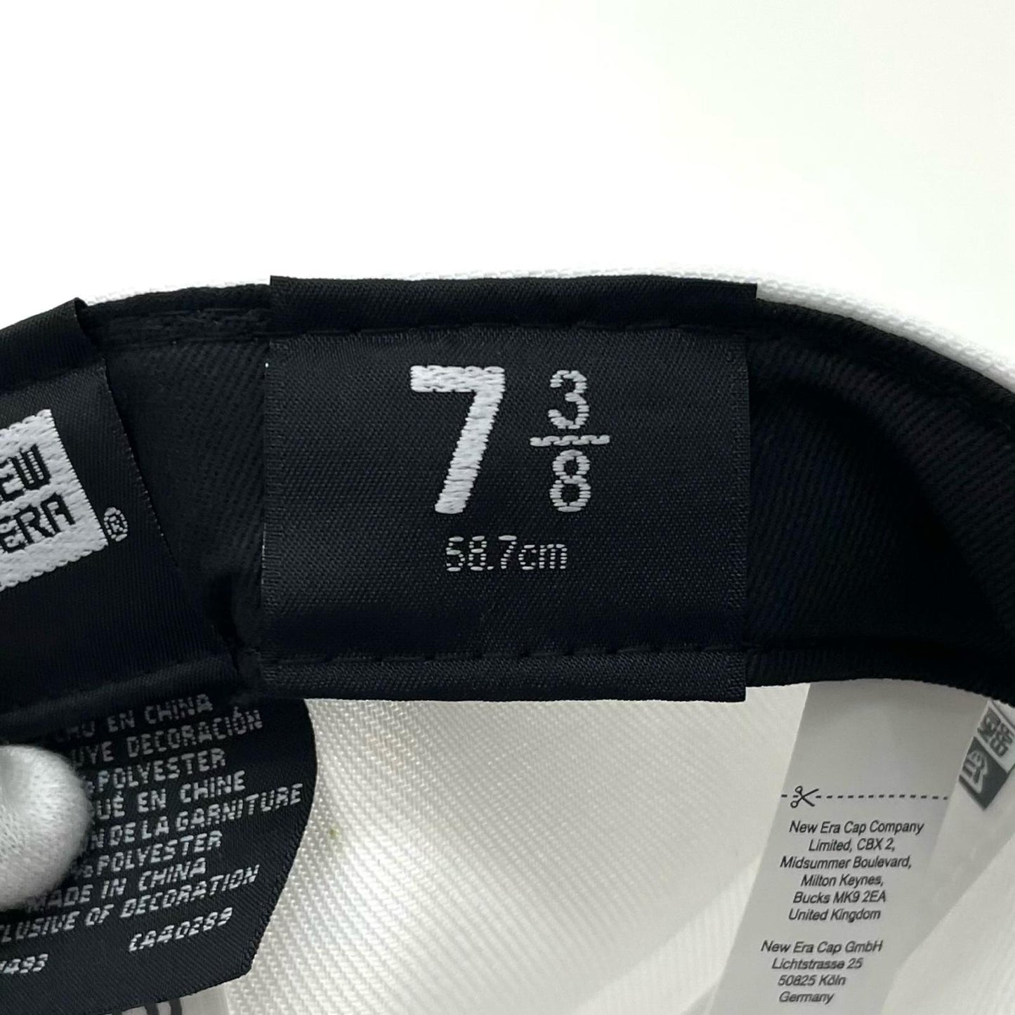 NEW ERA | ニューエラ 7 3/8 (58.7cm) キャップ ホワイト【尾張小牧店】