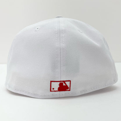 NEW ERA | ニューエラ 7 3/8 (58.7cm) Cleveland Indians キャップ ホワイト【尾張小牧店】