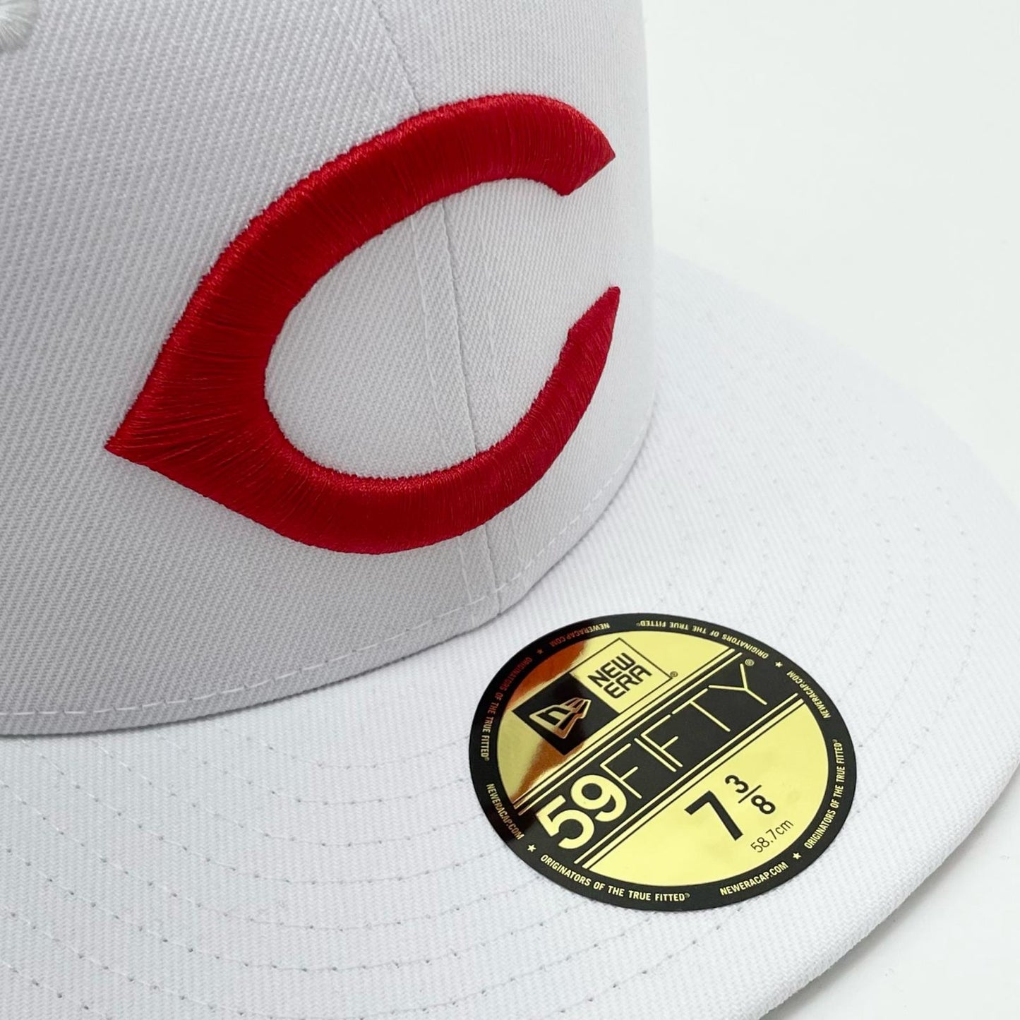 NEW ERA | ニューエラ 7 3/8 (58.7cm) Cleveland Indians キャップ ホワイト【尾張小牧店】
