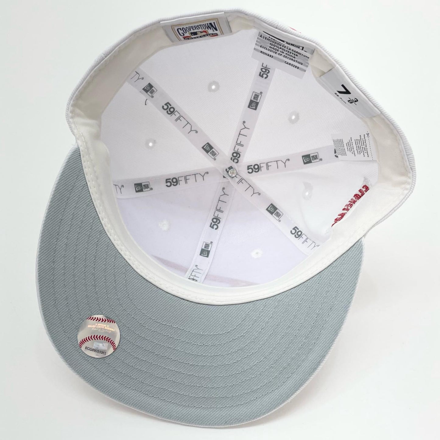 NEW ERA | ニューエラ 7 3/8 (58.7cm) Cleveland Indians キャップ ホワイト【尾張小牧店】