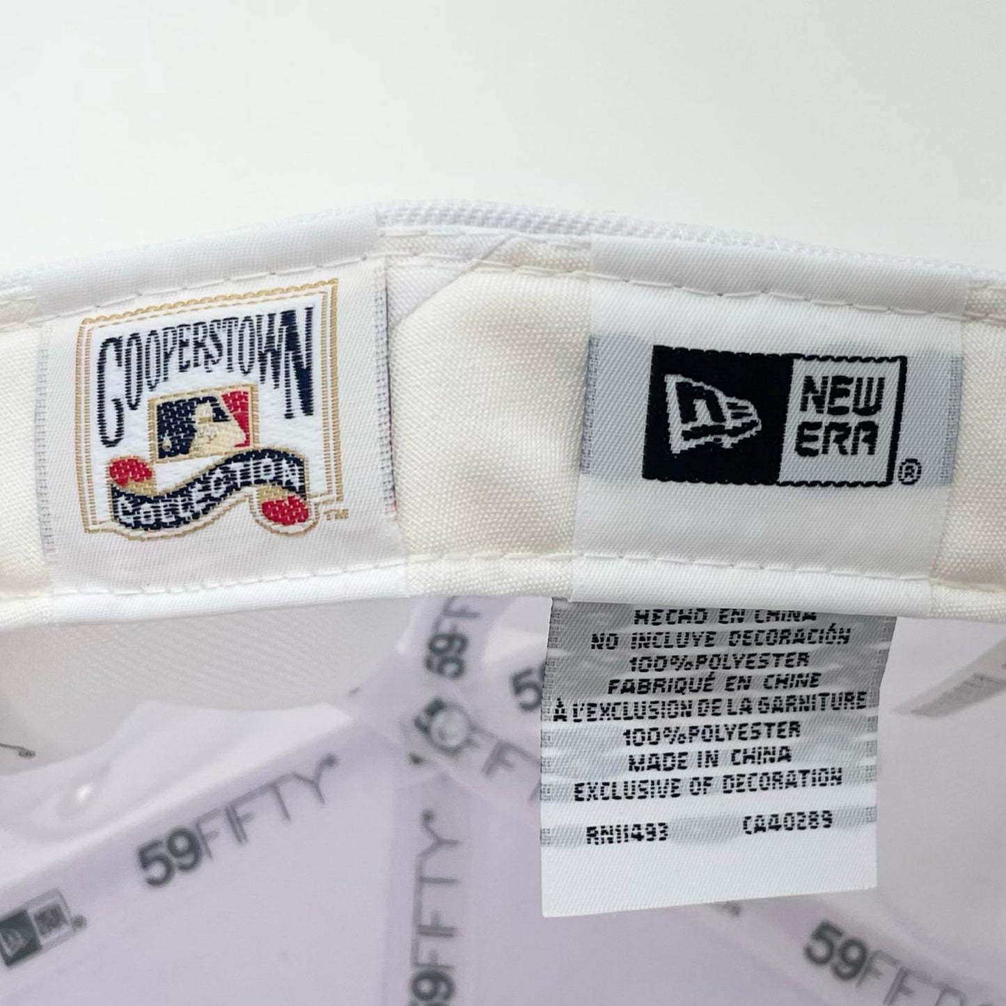 NEW ERA | ニューエラ 7 3/8 (58.7cm) Cleveland Indians キャップ ホワイト【尾張小牧店】
