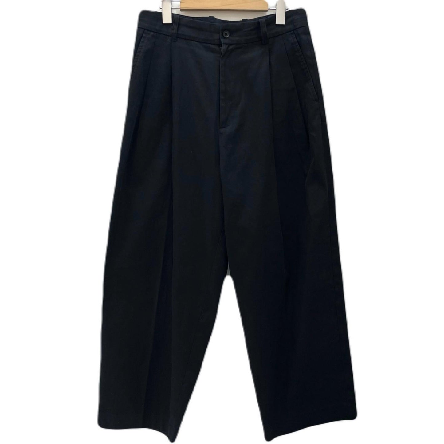 stein | シュタイン Wide Straight Trousers パンツ ST.354-1 ブラック サイズ：M【尾張小牧店】