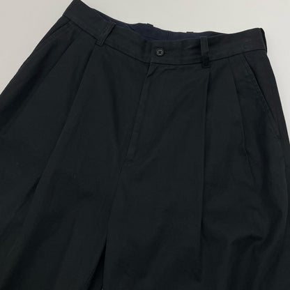 stein | シュタイン Wide Straight Trousers パンツ ST.354-1 ブラック サイズ：M【尾張小牧店】