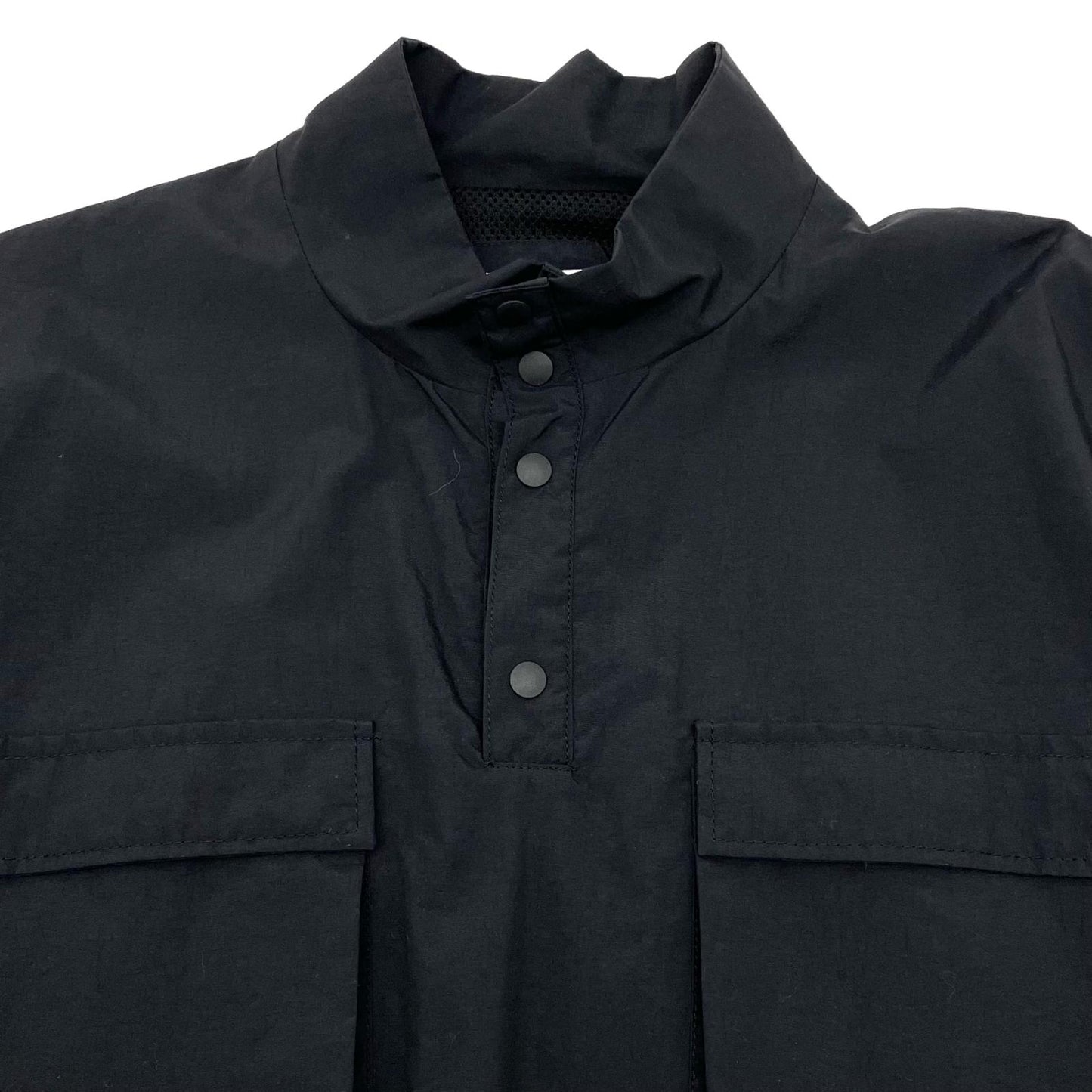 【中古】S.F.C | エスエフシー ストライプフォークリエイティブ　PULLOVER JACKET ナイロンジャケット ブラック サイズ：XL【尾張小牧店】