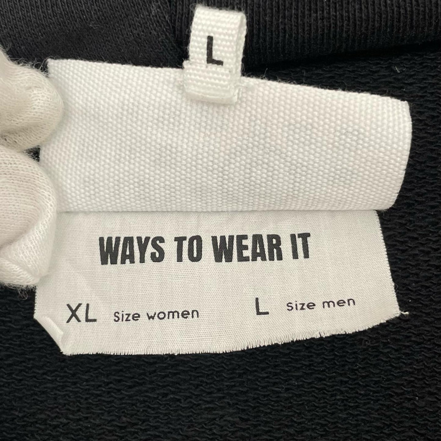 Maison Margiela | メゾンマルジェラ MM6 HOODIE パーカー SH0GU0035 M25025 ブラック サイズ：L【尾張小牧店】