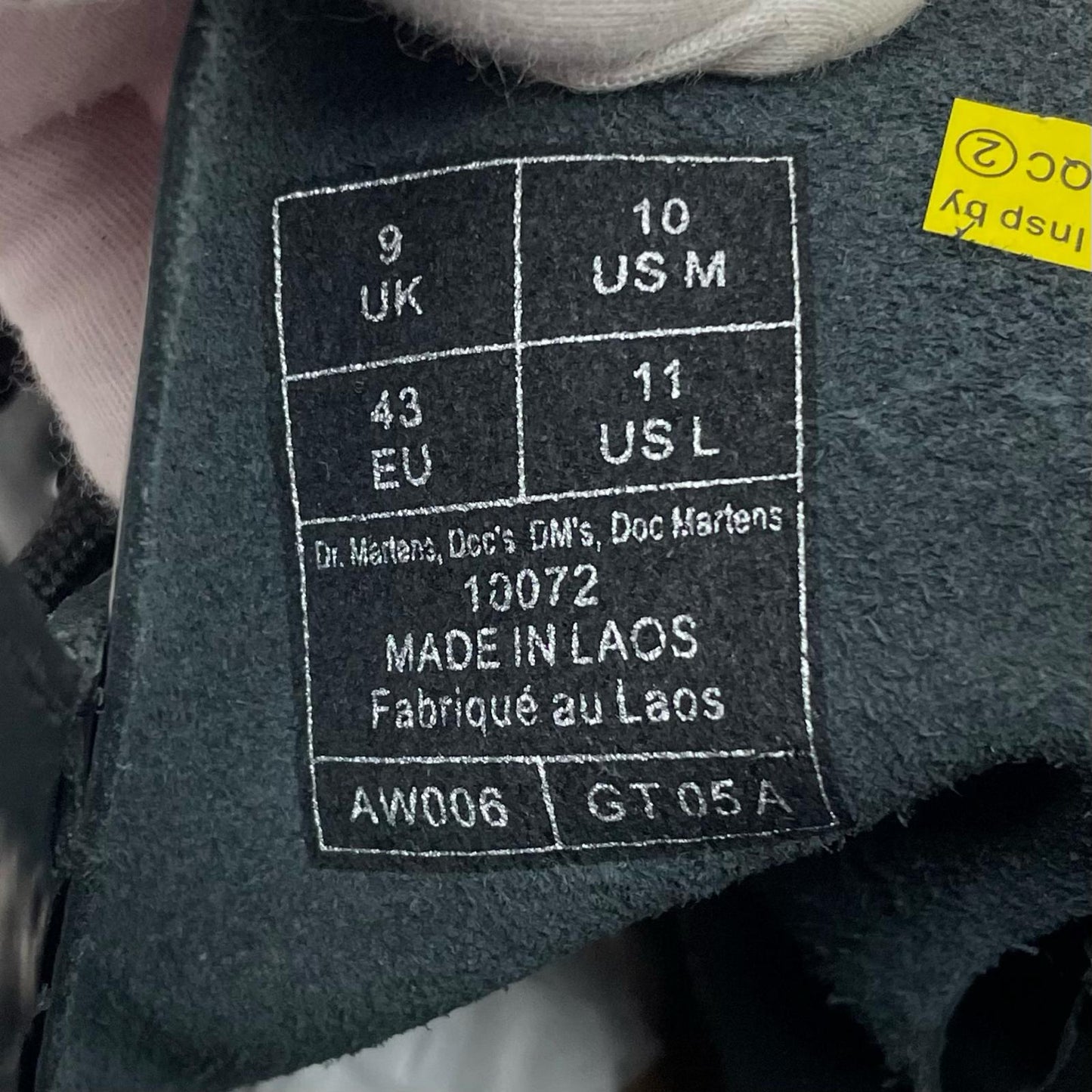 Dr.Martens | ドクターマーチン 1460/8ﾎｰﾙﾌﾞｰﾂ ブーツ 10072004 ブラック 28cm【尾張小牧店】