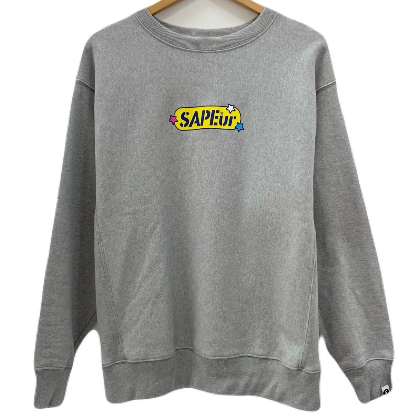 SAPEur | サプール POP HEAD CREW NECK スウェット グレー サイズ：L【尾張小牧店】