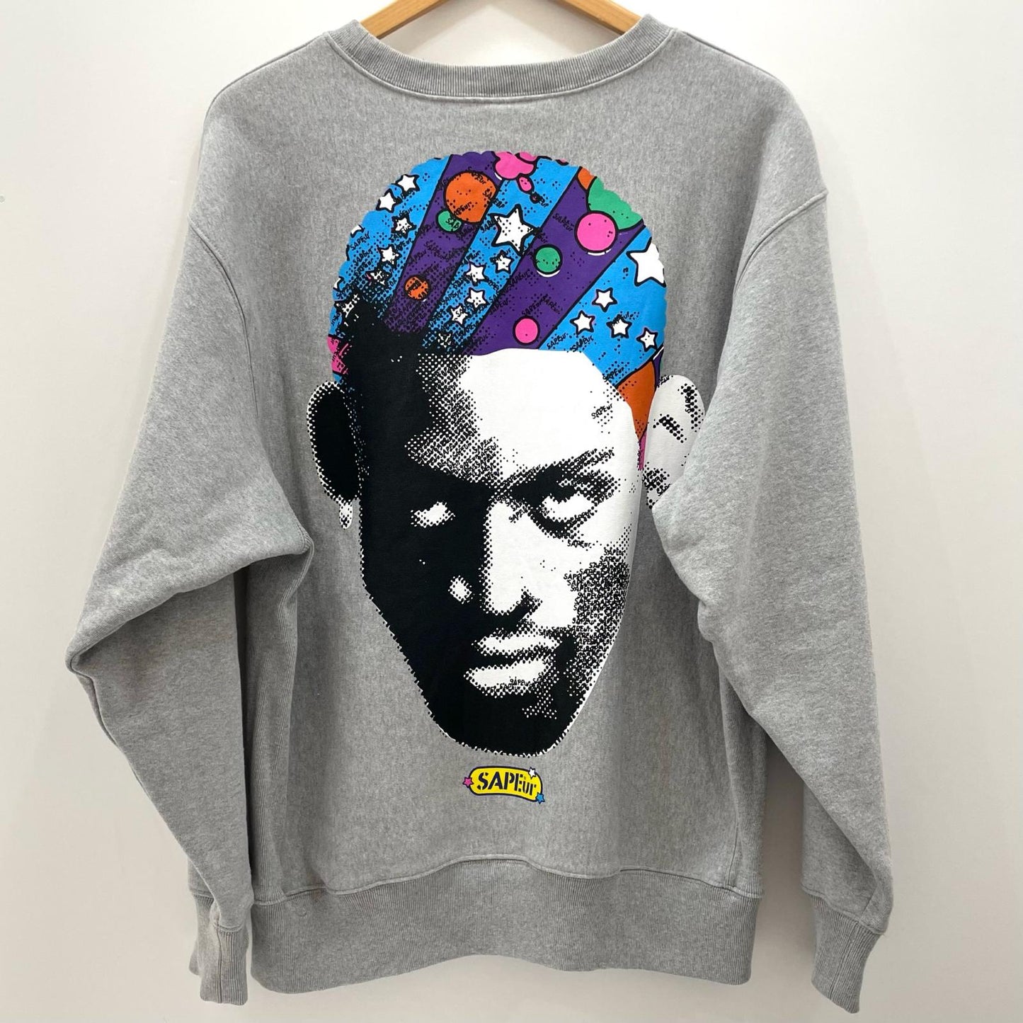 SAPEur | サプール POP HEAD CREW NECK スウェット グレー サイズ：L【尾張小牧店】