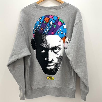 SAPEur | サプール POP HEAD CREW NECK スウェット グレー サイズ：L【尾張小牧店】