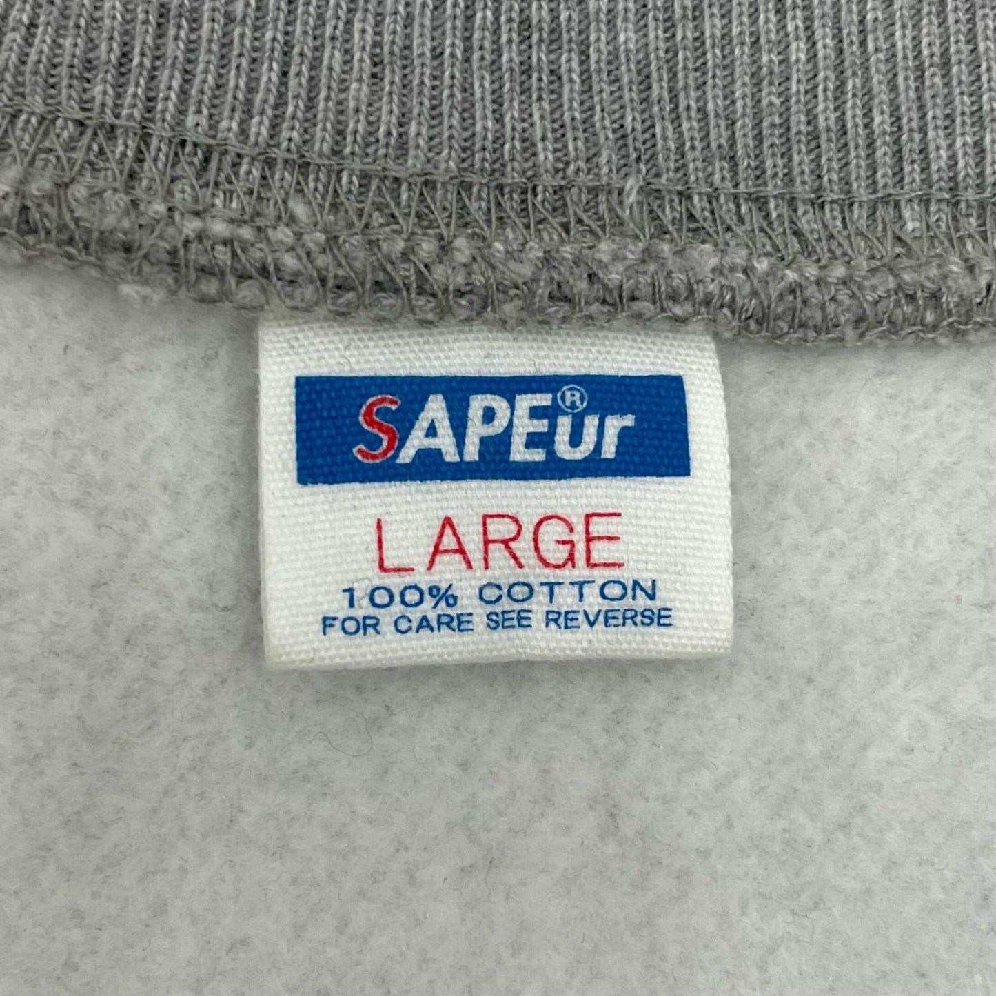 SAPEur | サプール POP HEAD CREW NECK スウェット グレー サイズ：L【尾張小牧店】