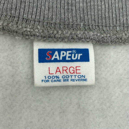 SAPEur | サプール POP HEAD CREW NECK スウェット グレー サイズ：L【尾張小牧店】