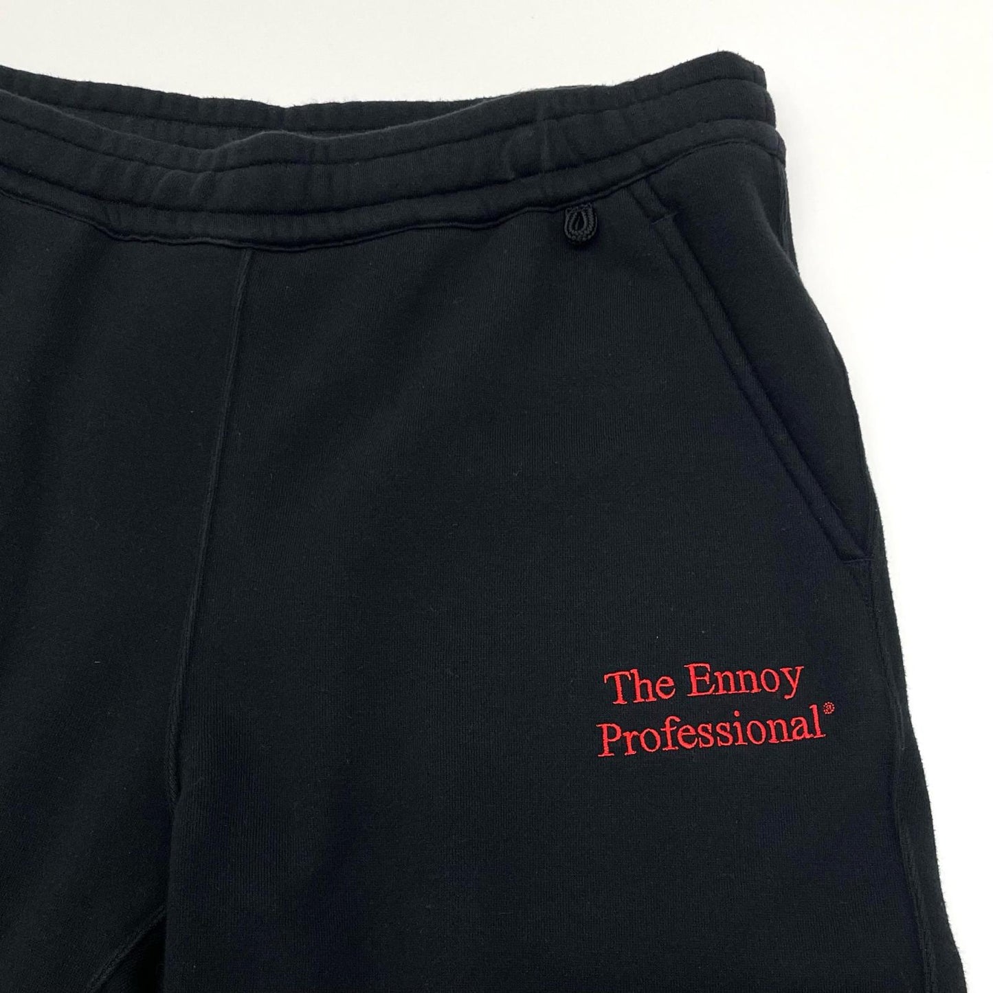 【中古】The Ennoy Professional×NET FLIX｜ザエンノイプロフェッショナル×ネットフリックス 裏起毛スウェットパンツ AW23BRENPT06NTL ブラック サイズ：L【尾張小牧店】