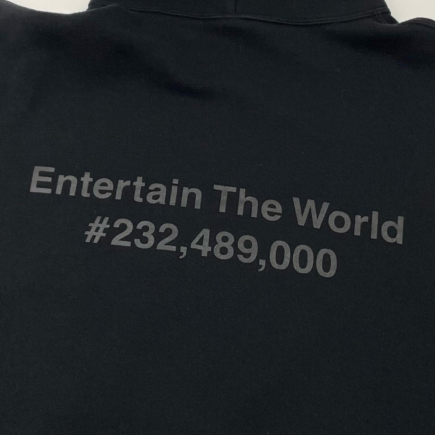 【中古】The Ennoy Professional×NET FLIX｜ザエンノイプロフェッショナル×ネットフリックス 裏起毛長袖パーカー AW23BRENPT06NTL ブラック サイズ：L【尾張小牧店】