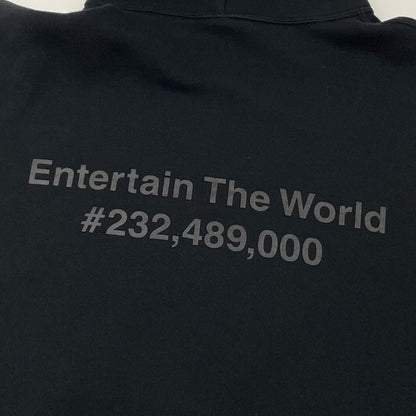 【中古】The Ennoy Professional×NET FLIX｜ザエンノイプロフェッショナル×ネットフリックス 裏起毛長袖パーカー AW23BRENPT06NTL ブラック サイズ：L【尾張小牧店】