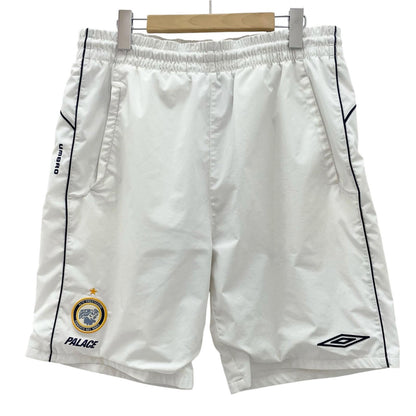 【中古】PALACE SKATEBOARDS×UMBRO | パレススケートボード×アンブロ　ハーフパンツ ショートパンツ ホワイト サイズ：M【尾張小牧店】