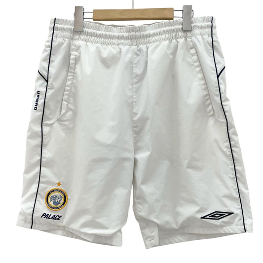 【中古】PALACE SKATEBOARDS×UMBRO | パレススケートボード×アンブロ　ハーフパンツ ショートパンツ ホワイト サイズ：M【尾張小牧店】