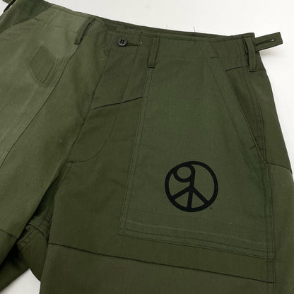 Needles | ニードルス Rebuild Fatigue Pant “Peace To パンツ 2026-PA9-006 カーキ サイズ：M【尾張小牧店】