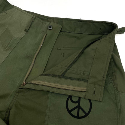 Needles | ニードルス Rebuild Fatigue Pant “Peace To パンツ 2026-PA9-006 カーキ サイズ：M【尾張小牧店】