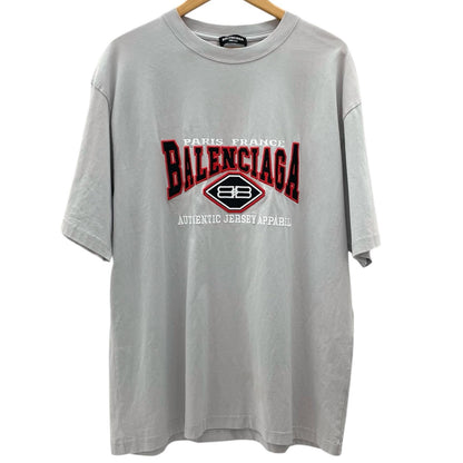 BALENCIAGA | バレンシアガ Authentic T-Shirt 半袖Ｔシャツ 641675 TMVA9 グレー サイズ：M【尾張小牧店】