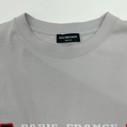 BALENCIAGA | バレンシアガ Authentic T-Shirt 半袖Ｔシャツ 641675 TMVA9 グレー サイズ：M【尾張小牧店】