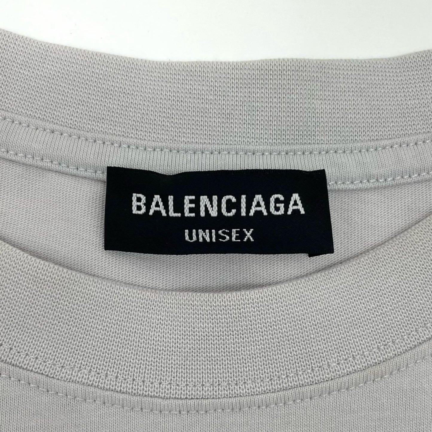 BALENCIAGA | バレンシアガ Authentic T-Shirt 半袖Ｔシャツ 641675 TMVA9 グレー サイズ：M【尾張小牧店】